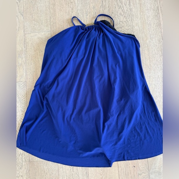 Magicsuit $180 Women`s Indigo Parker Underwire Swimdress plus size 24W - Picture 1 of 4